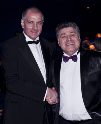 s.piccinini con il  presidente della citta di wroclaw r.dutkiewicz